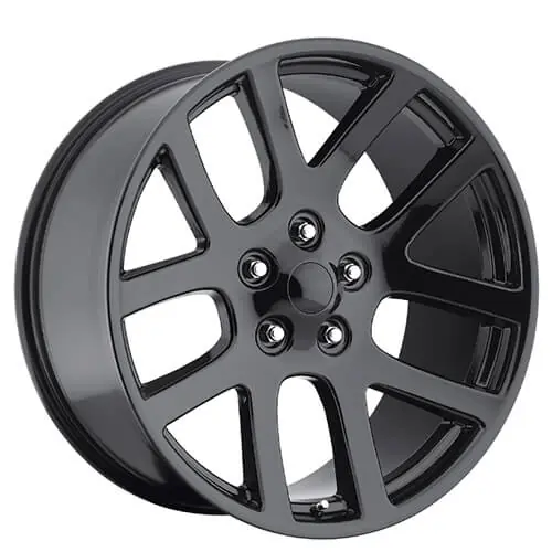 24" Dodge Ram SRT10 Wheels FR 60 Gloss Black OEM Replica Rims Price Drop