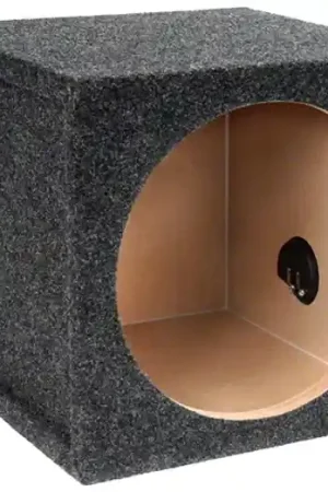 Hot Deal 10-Inch Single Sealed Subwoofer Enclosure for JL Audio WX, W0, W1, W4