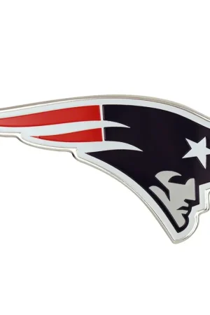 Original New England Patriots Embossed Emblem; Navy
