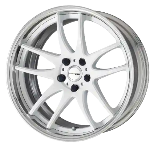 Work Cr 2P 5x115 19x7.5 +22 Gloss White Original