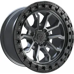 Factory Price TIS 556AB 8X180 20x10 -20 Anthracite w/ Black Ring