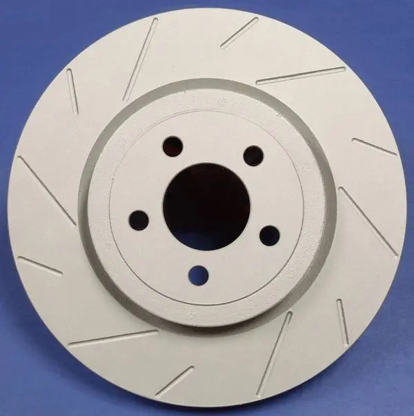 Crafted Isuzu Hombre SP Performance Slotted Vented Front Rotors - T55-091