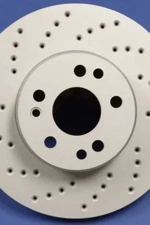 Lexus ES SP Performance Cross Drilled Solid Rear Rotors - C52-322 Discount