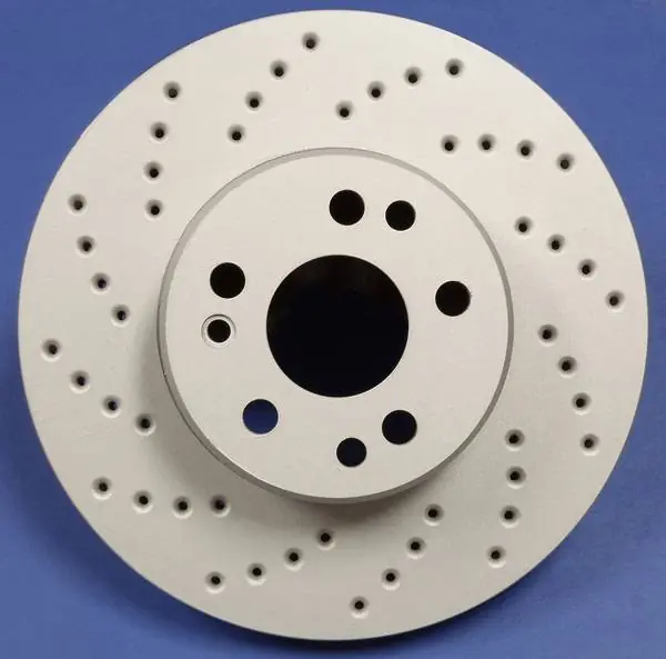 Lexus ES SP Performance Cross Drilled Solid Rear Rotors - C52-322 Discount