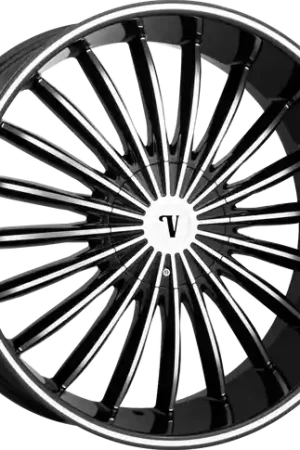 Modern VELOCITY 11 5X115/5X120 24x9.5 +13 BLACK MACHINED