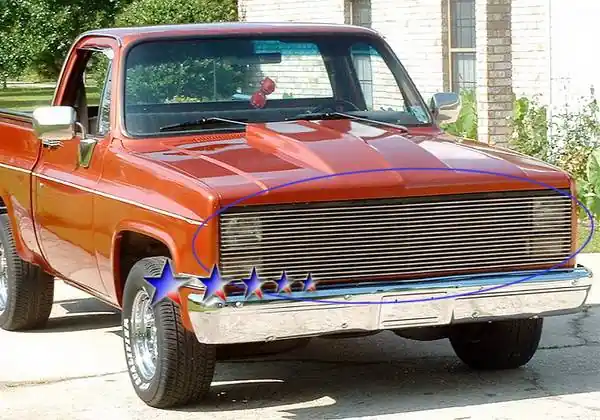 GMC CK Truck APS Billet Grille - Phantom Style - Upper - Aluminum - C85202A Editor’s Pick