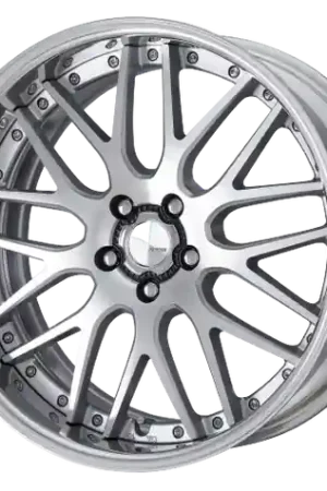 Authentic Work Lanvec Lm1 5x114.3 19x7.5+45 A Disk Machine Silver Polish