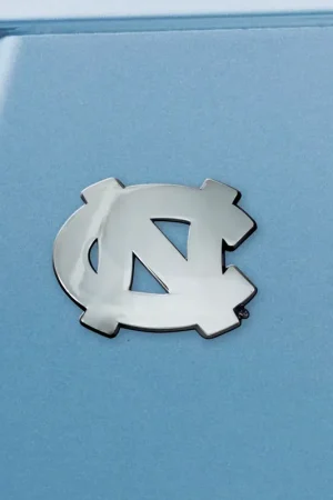 Bargain University of North Carolina Emblem; Chrome