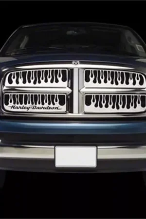 Putco Flaming Inferno Upper Overlay Grilles; Polished Hot Deal