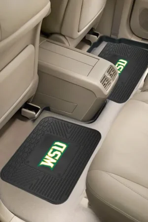 Molded Rear Floor Mats with Wright State University Logo Cheap