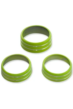 American Brothers Design Interior Knob Cover Kit; Bright Silver Reduced Price