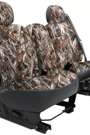 Camo Custom 1st Row Bucket Seat Covers; True Timber Kinati Money Back Guarantee