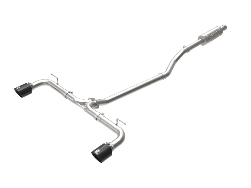 Shop Now aFe Takeda 2-1/2in 304 SS Cat-Back Exhaust w/ Black Tips 14-18 Mazda 3 — PMD Premier Motoring Development