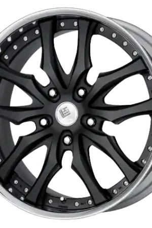 Limited Offer Work Ls Paragon Suv 5x114.3 24x10.5+-3 L Disk Black Anodized