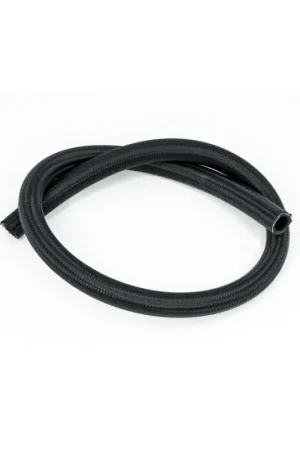 Limited Offer DeatschWerks 10AN Black Nylon Braided CPE Hose 3 Feet — PMD Premier Motoring Development