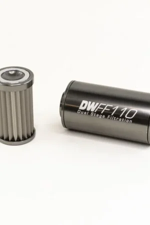 DeatschWerks Stainless Steel 10AN 10 Micron Universal Inline Fuel Filt — PMD Premier Motoring Development Certified