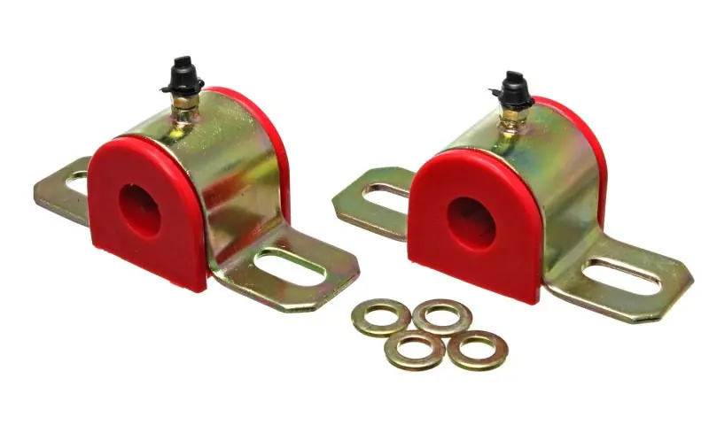 Energy Suspension Universal 11/16in Red Greaseable Sway Bar Bushings — PMD Premier Motoring Development Fast Shipping