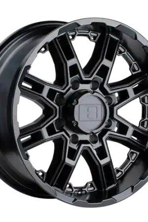 Level 8 SLINGSHOT 8X170 22X11.5 -44 MATTE BLACK Latest