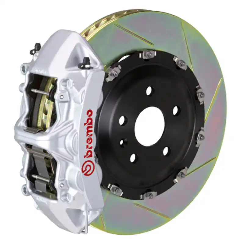 Mega Sale Brembo 14-18 A45 AMG Front GT BBK 6 Piston Cast 365x34 2pc Rotor Slott — PMD Premier Motoring Development