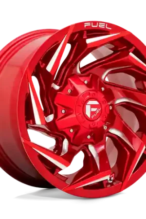 Flash Sale Fuel 1PC D754 REACTION 5X139.7/5X150 20X10 -18 CANDY RED MILLED