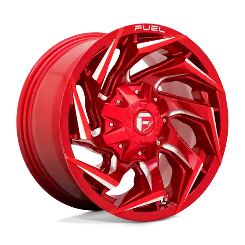 Flash Sale Fuel 1PC D754 REACTION 5X139.7/5X150 20X10 -18 CANDY RED MILLED