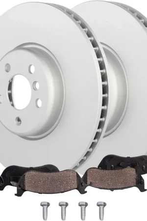 6pc Front Disc Rotors and Ceramic Brake Pads Kit Low Price