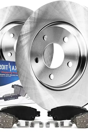 4pc Front Disc Rotors and Ceramic Brake Pads Kit Discount