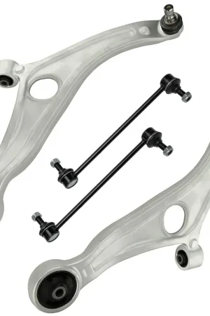 Seasonal Sale 4pc Front Lower Control Arms Sway Bar Links Suspension Kit