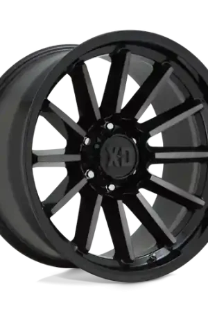 Order Now XD XD855 LUXE 6X120 20X9 +18 GLOSS BLACK MACHINED WITH GRAY TINT