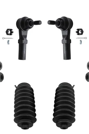 6pc Front Inner Outer Tie Rods Suspension Kit Holiday Sale