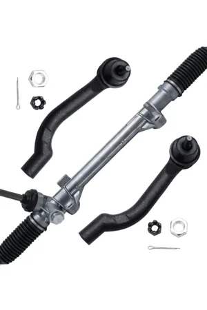Limited Offer Steering Rack and Pinion Outer Tie Rods Suspension Kit