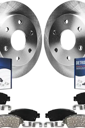 Secure Checkout 8pc Front & Rear Disc Rotors and Ceramic Brake Pads Kit