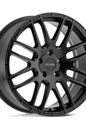 Petrol P6A 5X112 19X8 +32 MATTE BLACK Certified