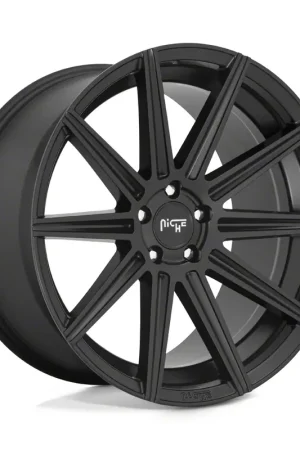Niche Tifosi Matte Black Wheel; Rear Only; 20x10.5; 20mm Offset Hot Deal