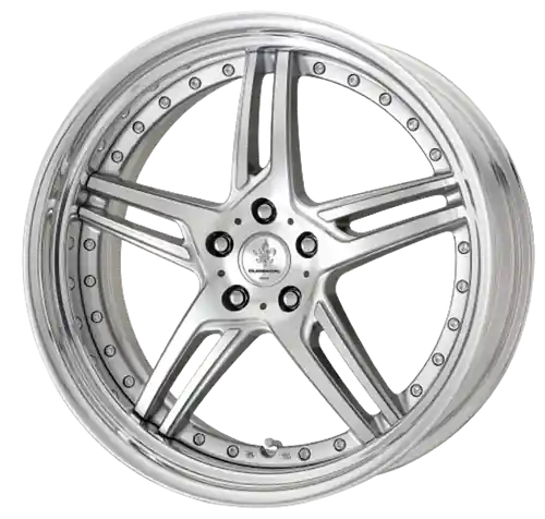 DURANDAL DD5.2 SILVER POLISHED 5x100 18X8.5 +59MM Time-Limited