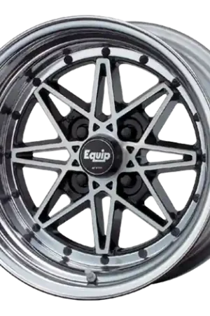 Don’t Miss Out EQUIP 03 Black Polish 4x114.3 15x12 -16