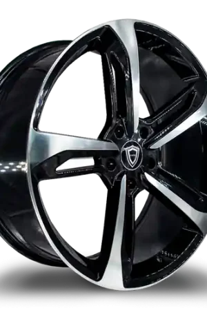 CAPRI LUXURY C5191 5x112 22x9+35 POLISH/BLACK Special Discount