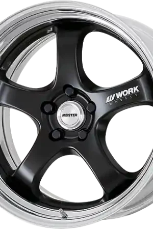 Work Meister S1R 5x120 18x8.5+12 A Disk Matte Black Exclusive Offer