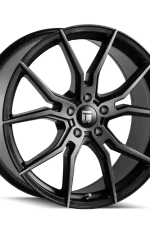 While Supplies Last TOUREN TF01 3501 5x112 20x9 +35 MATTE BLACK BRUSHED WITH DARK