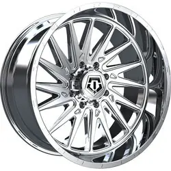 TIS 547C 5x139.7 24x14 -76 Chrome Plated with Lip Logo Luxury