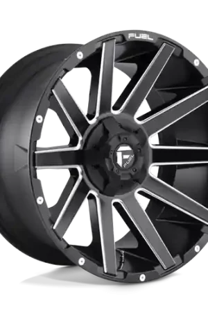 Fuel 1PC D616 CONTRA 8X170 20X9 +1 MATTE BLACK MILLED Buy Direct