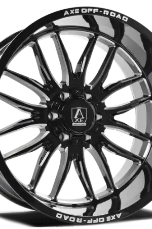 Axe HADES 5x127/5x139.7 20X10 -19 GLOSS BLACK MILLED Time-Limited