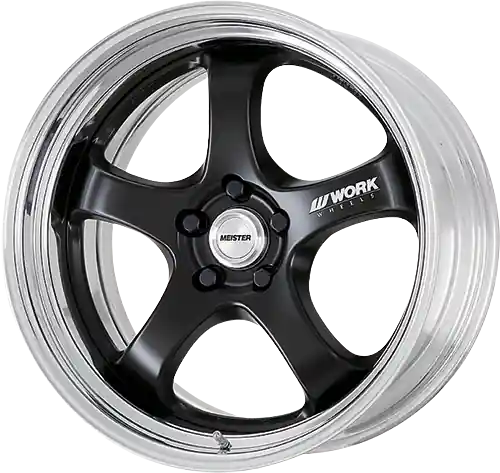 Reduced Price Work Meister S1R 5x120 18x7.5+45 A Disk Matte Black