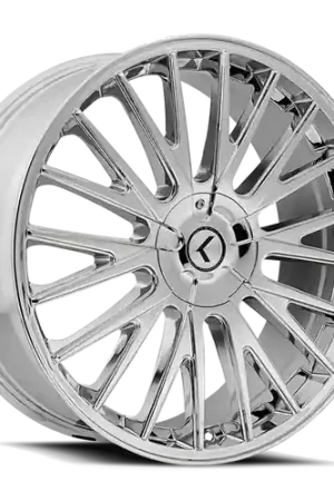 Kraze Double Down 185 5x115/5x120 22x8.5+38 Chrome Fresh Stock