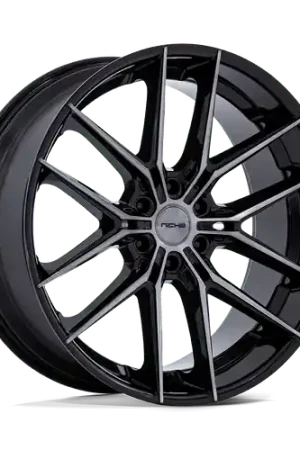 Niche 1PC NC280 PRODIGY 6 6X139.7 26x10 +20 GLOSS BLACK DARK TINTED CLEAR Money Back Guarantee
