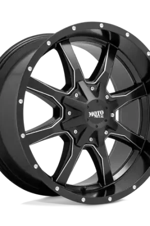 While Supplies Last Moto Metal MO970 6X135/6X139.7 20X12 -44 SEMI GLOSS BLACK MILLED