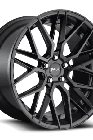 Free Shipping Niche M190 Gamma Wheel 19x8.5 5x108 Matte Black 40mm - FREE T-SHIRT INCLUDED!