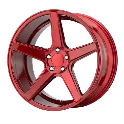 Final Sale KMC KM685 DISTRICT 5X120 19X8.5 +35 CANDY RED