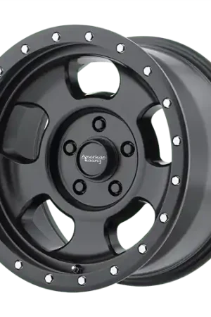 Best Price American Racing AR969 ANSEN OFFROAD 5X139.7 15X8 -19 SATIN BLACK W/ SATIN BLACK RING