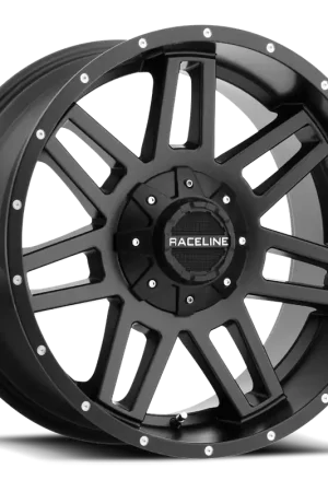 Top Pick Raceline 931B Injector Wheel 16x8 8x170 Matte Black 0mm - FREE T-SHIRT INCLUDED!